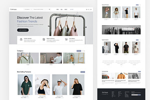 Clothique – eCommerce Store HTML