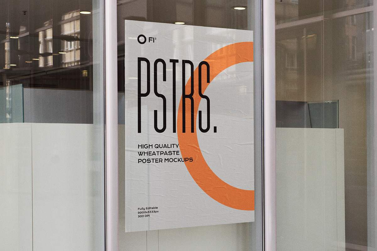34 poster mockup bundle, an Advertising Mockup by FoundImages (Photo 23 of 34)