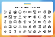Virtual Reality Icons, a Duotone Icon by Wencory (Thumbnail 1 of 3)