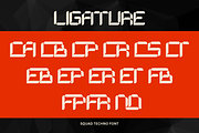 Squad Techno - Logo Font, a Sans Serif Font by Nirmana Visual (Thumbnail 8 of 10)