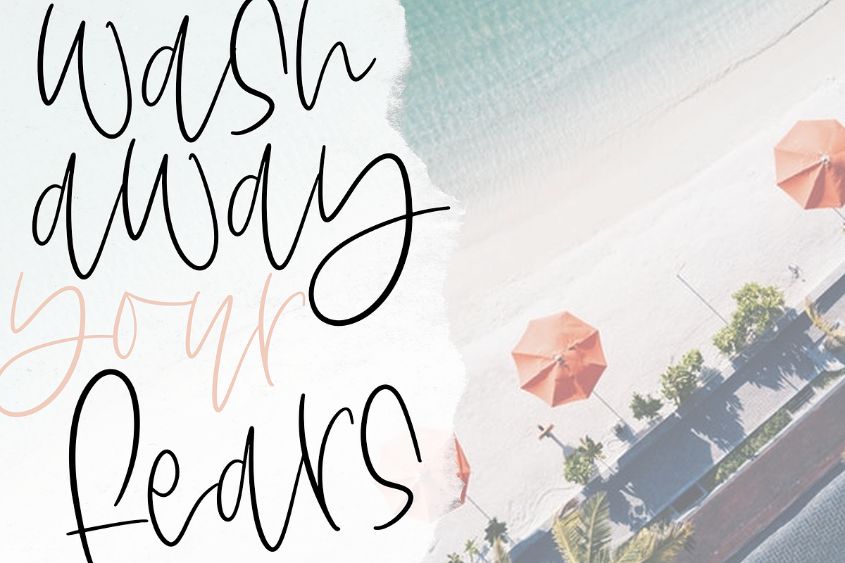 The Messa - Handwritten Script Font preview 8