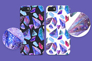 Watercolor crystals set, an Object Illustration by Librebird (Thumbnail 4 of 4)