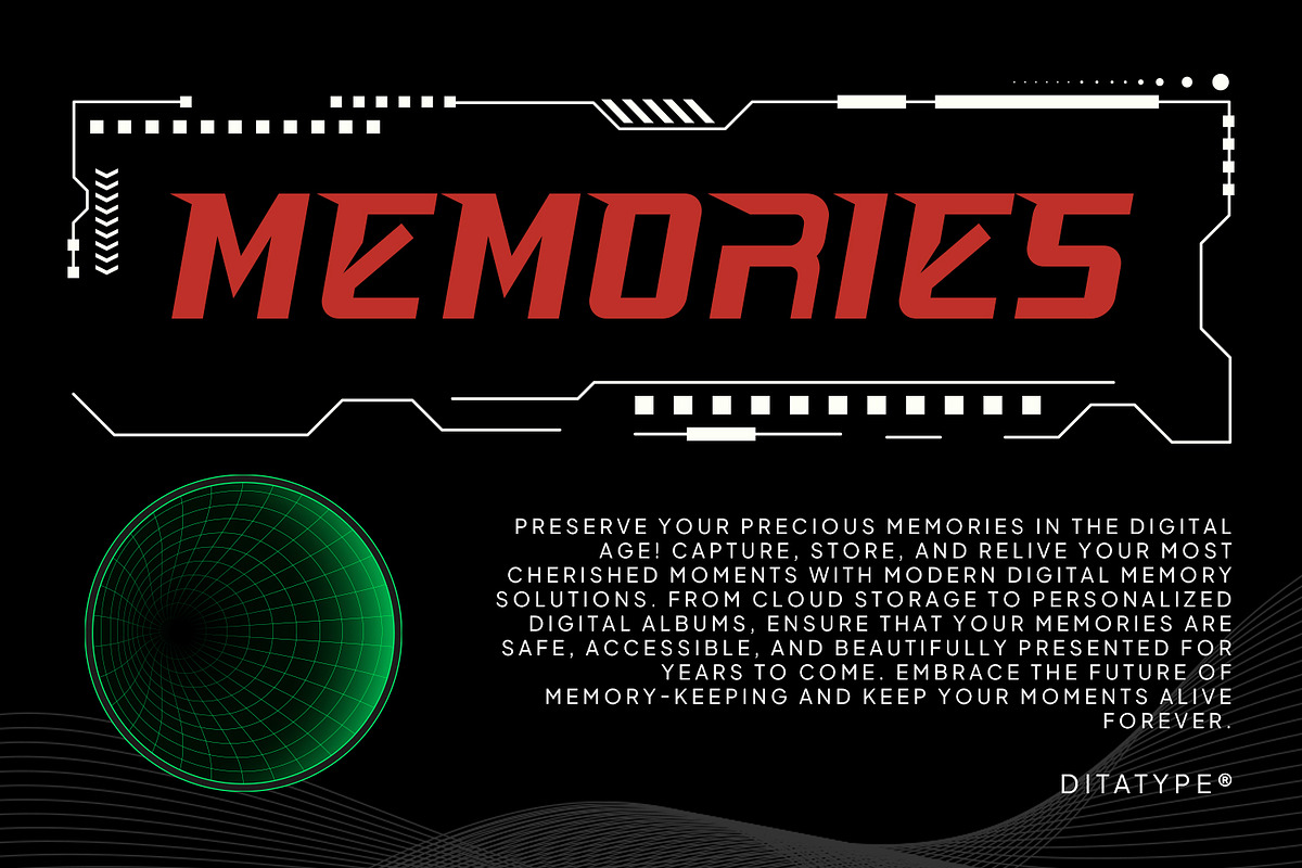 Ronspeed, a Symbol Font by Ditatype (Photo 5 of 17)