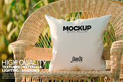 White Pillow Mockup Bundle Arbor, a Household Mockup by Banana Mockups (Thumbnail 2 of 5)