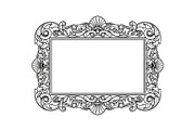 Vintage Rectangle Frame SVG Bundle, an Illustration by Designs_River (Thumbnail 16 of 31)