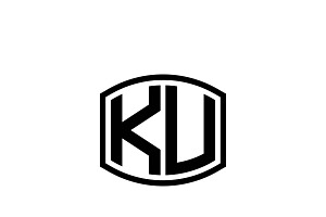 KU Logo Design Vector Template