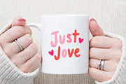 Just Love Valentine Clipart Set, an Illustration by Sublimation Artist (Thumbnail 5 of 6)
