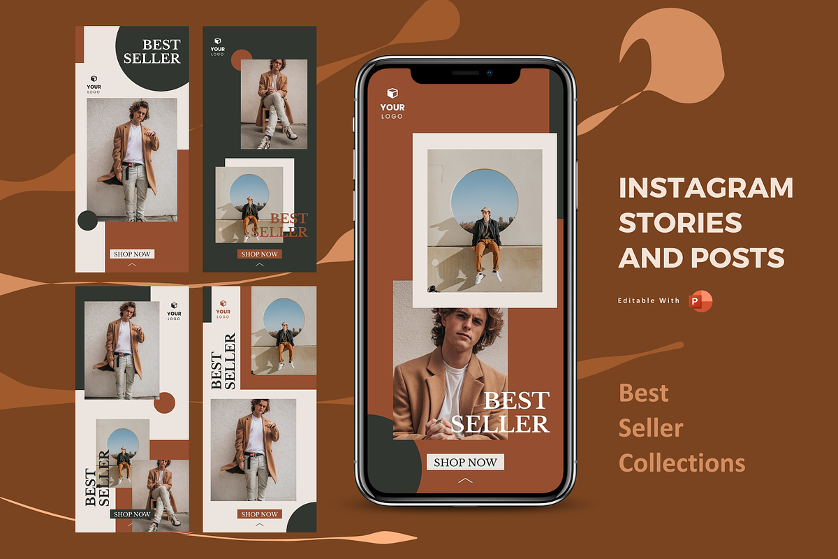 Social media template - best seller, a Social Media Template by rivatxfz (Photo 1 of 4)