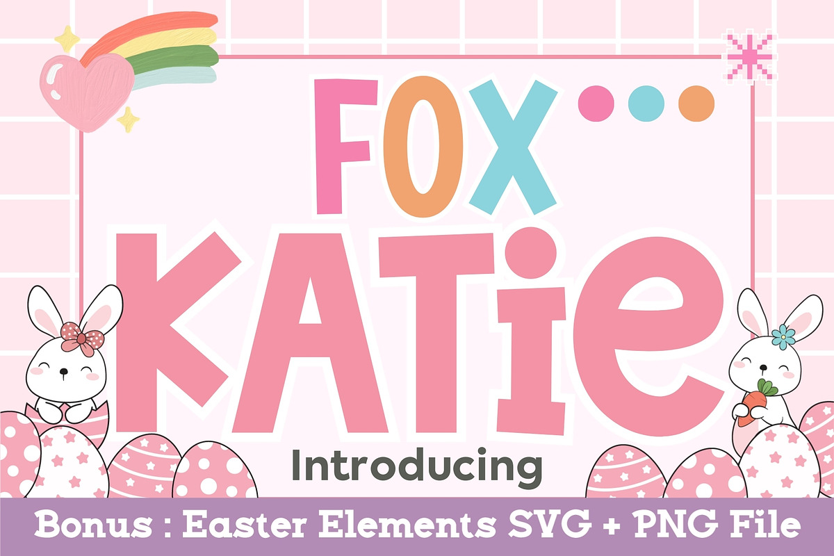 Fox Katie Font, a Handwritten Font by Fox7 By Rattana (Photo 1 of 9)