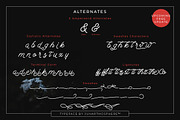 Berliana Monoline + Extrass, a Script Font by junartmosphere (Thumbnail 8 of 10)