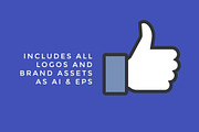 NEW Facebook UI Kit, an UI Kit Template by Tony Craig (Thumbnail 4 of 4)