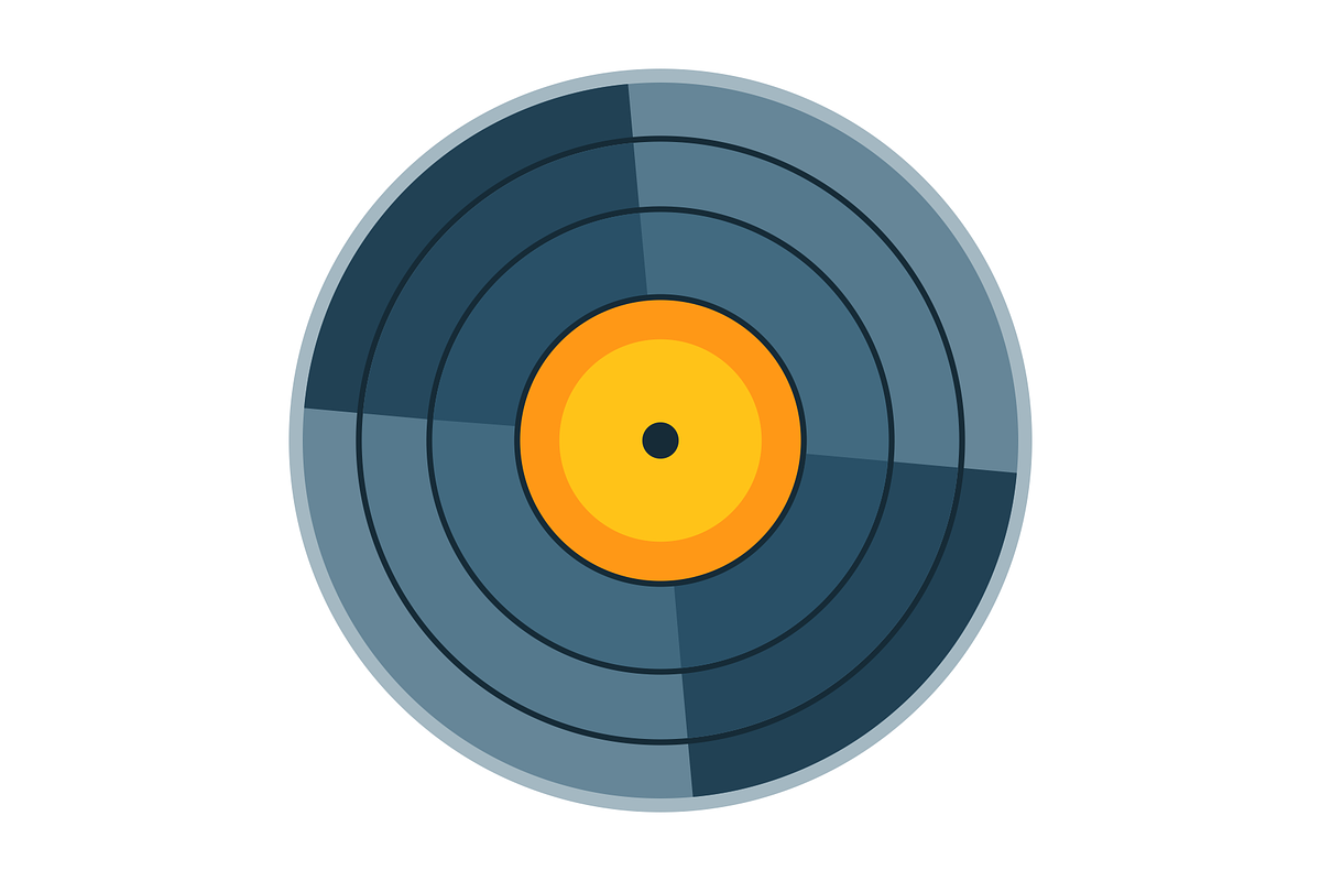 Vinyl Record Vector Icon, an Icon by Pexelpy (Photo 2 of 2)