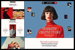 Gen Studio Framer Template, a HTML Template by PSDFY