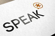Speak Logo, a Branding & Logo Template by Luis Quesada Design (Thumbnail 4 of 4)
