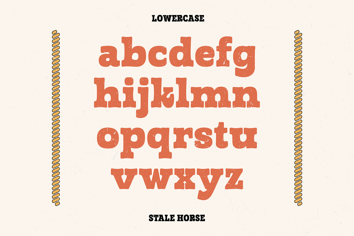 Stale Horse | Western Typeface, a Slab Serif Font by Graptail (Photo 9 of 10)
