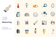 Measuring 3D Icons Set Bundle, an Object Graphic by Aimagenarium@gmail.com (Thumbnail 1 of 21)