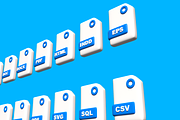 Documents and Office Formats 3D, a 3D by Casa Mandarina (Thumbnail 6 of 9)