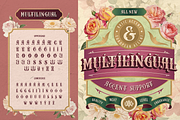 Fragrance, a Serif Font by Burntilldead (Thumbnail 13 of 14)