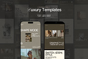 Luxury Canva Social Media Pack, a Social Media Template by Pixel Grid (Thumbnail 2 of 9)