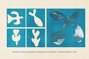 Birds & Fish - Hand Drawn Sea & Sky, a Decorative Illustration by Madeline ODonoghue Design (Thumbnail 5 of 9)