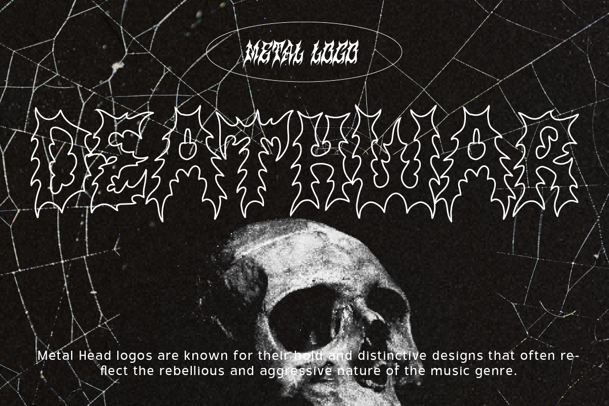 Scrowns Brutal Metalhead Font, a Blackletter Font by Ronny Studio (Photo 2 of 9)