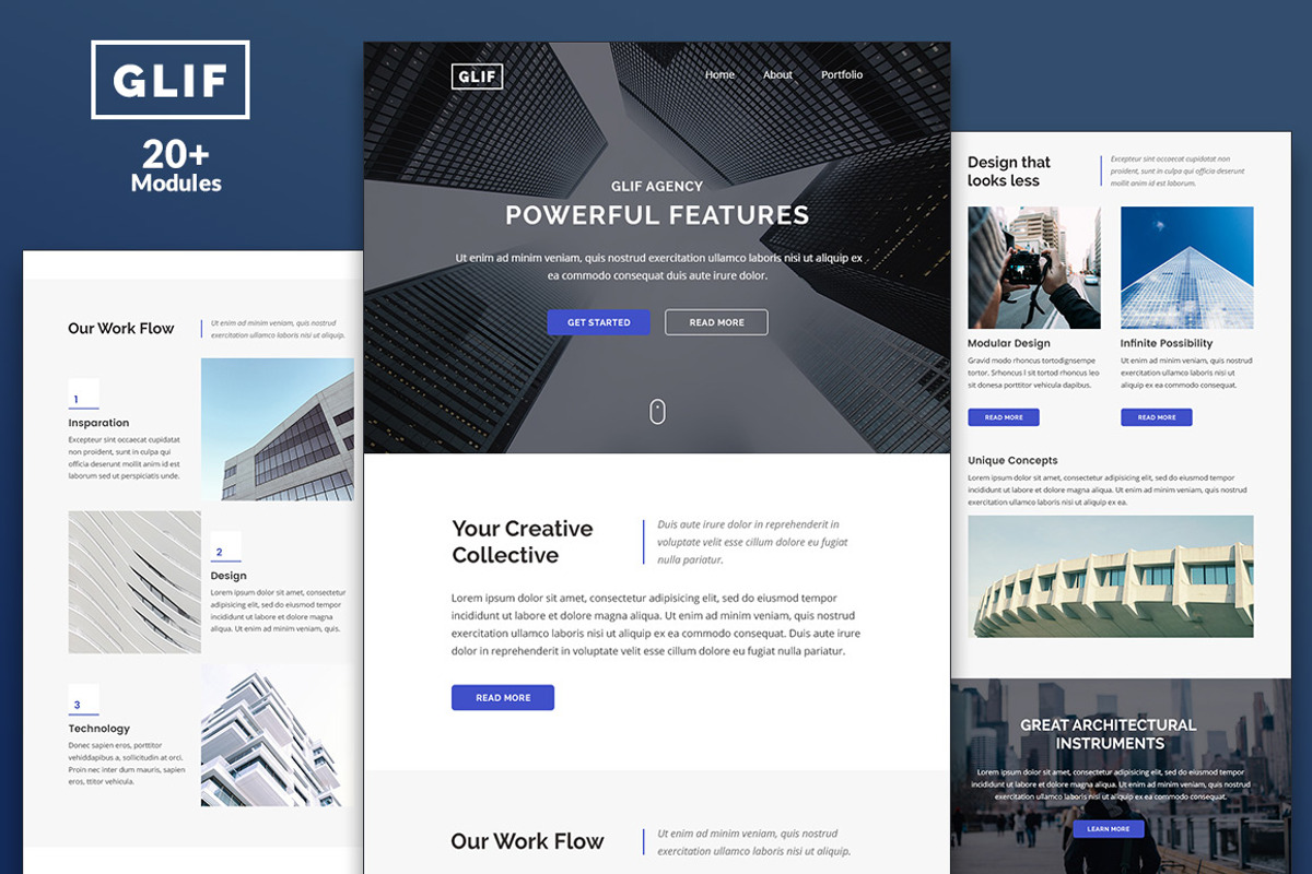 BigPack 1 Email-Template Bundle, an Email Template by WEB4PRO