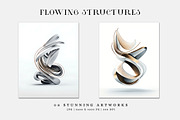 Flowing Structures, a Decorative Illustration by Digital Art Creations (Thumbnail 2 of 7)