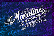 Monoline Procreate Brush Pack, a Brush Add-On by Jeremiah Richthofen (Thumbnail 1 of 9)