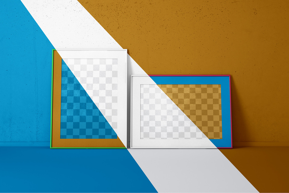 Modern Poster Mockup Set, a Print Template by Deeplab (Photo 4 of 25)