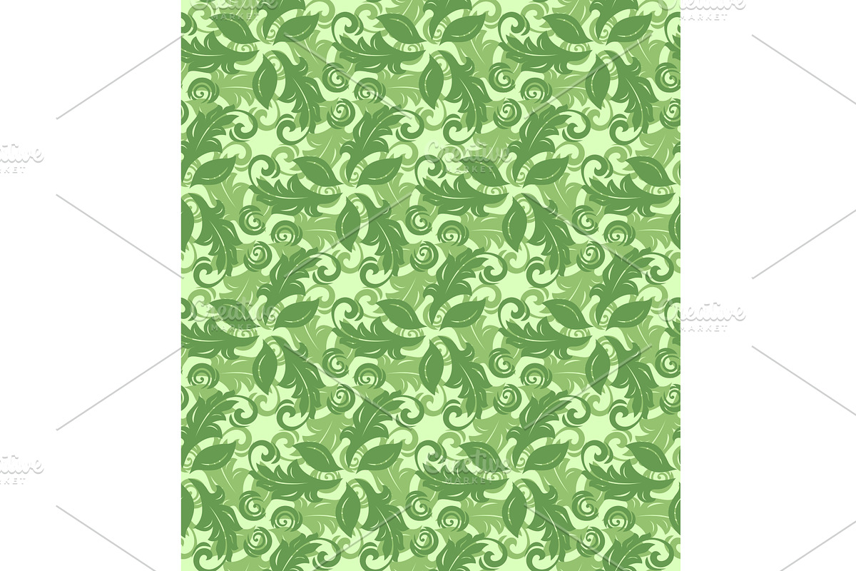 Floral Seamless Vector Pattern With, a Pattern Graphic by FineArtStudio (Photo 1 of 3)