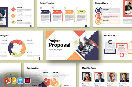 Project Proposal Presentation, a Presentation Template by Blackcloud_Creations