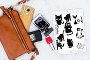 10 Beautiful Cat Brush Stamps V 4, a Brush Add-On by Manifesto Design Gallery (Thumbnail 2 of 4)