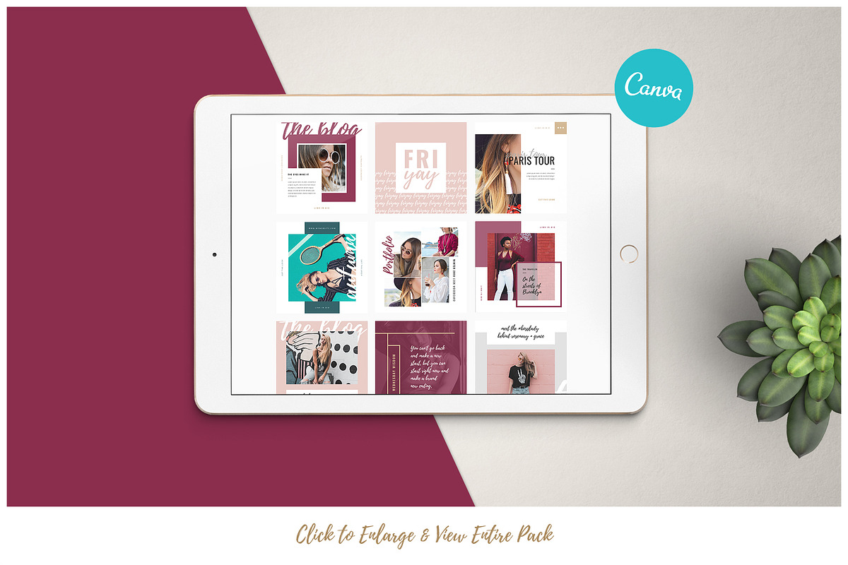 MARIGOLD | Instagram Canva Bundle, a Social Media Template by Marigold Studios (Photo 6 of 48)