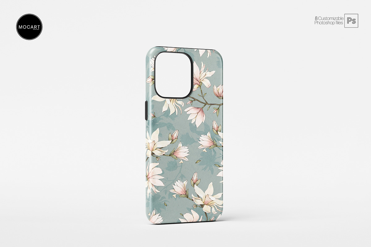 iPhone 13-14 Pro Tough Case Mockup, a Wearable Device Mockup by Mocart (Photo 4 of 11)