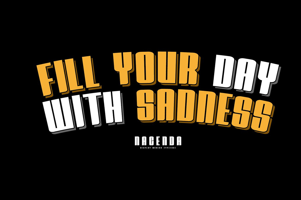 Ryota - Creative Display Font, a Sans Serif Font by Luna Shop (Photo 3 of 5)