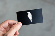 Raven Black Silhouette, an Animal Illustration by DeShoff Art (Thumbnail 4 of 5)