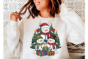 Preppy Knitting Snowman Png, Latch, an Illustration by Designking (Thumbnail 5 of 6)