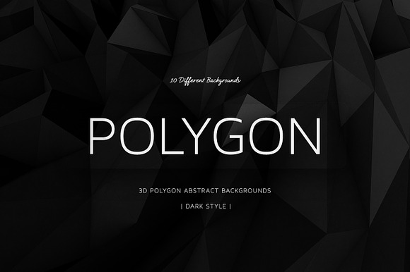 Polygon Dark Backgrounds | v10 preview 7
