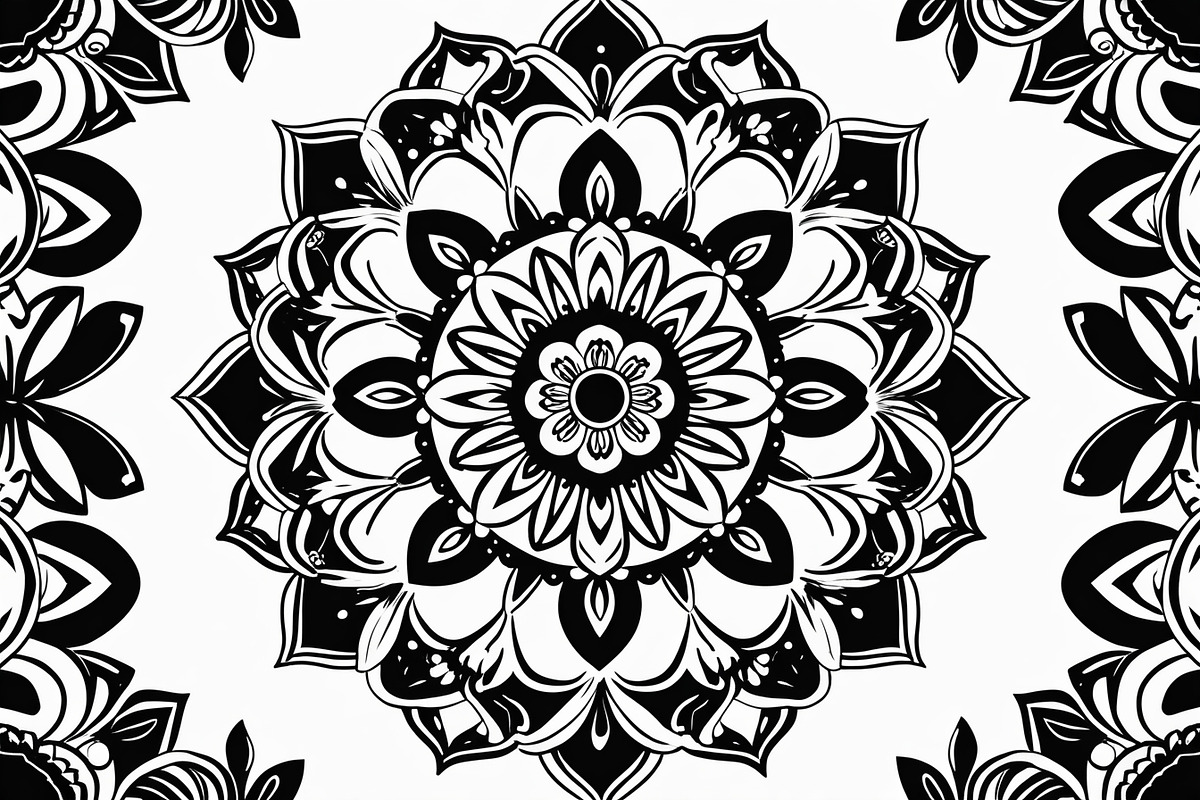 Floral Mandala Vector Bundle, an Illustration by jahid234 (Photo 2 of 7)