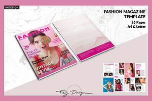 Fashion - Magazine Template