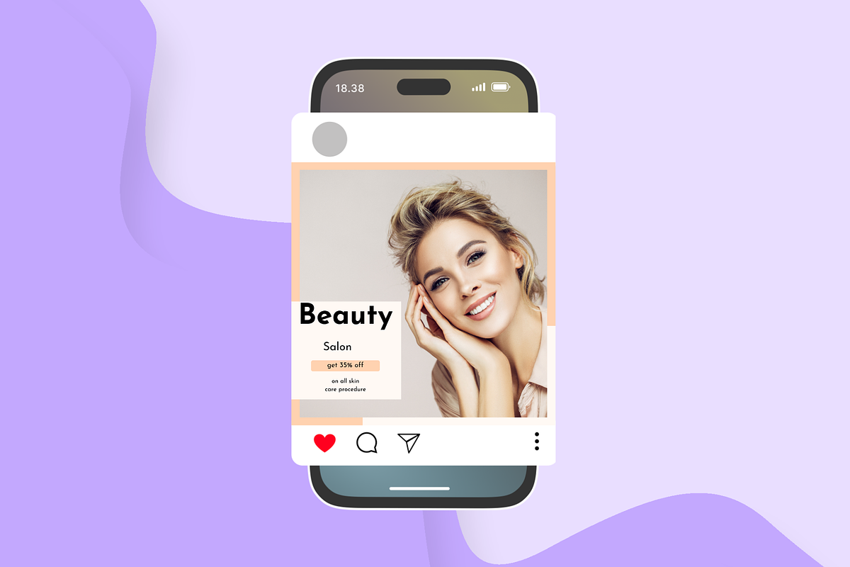Beauty Social Media Templates, a Social Media Template by Adored Templates (Photo 3 of 10)