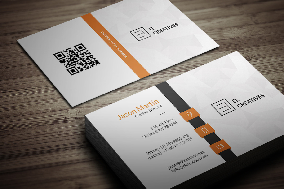 Corporate Business Card, a Business Card Template by bouncy (Photo 2 of 4)