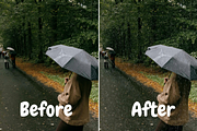 20 Realistic Rain Overlays, a Texture Graphic by youtoview (Thumbnail 3 of 9)