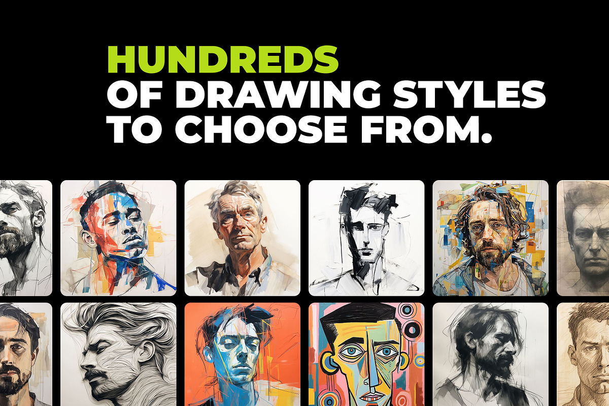 376 ChatGPT Drawing Styles, an Illustration by Sevenstyles