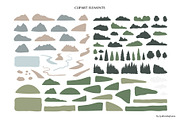Mountain trip | landscape creator, a Decorative Illustration by LyubovZaytseva (Thumbnail 2 of 16)