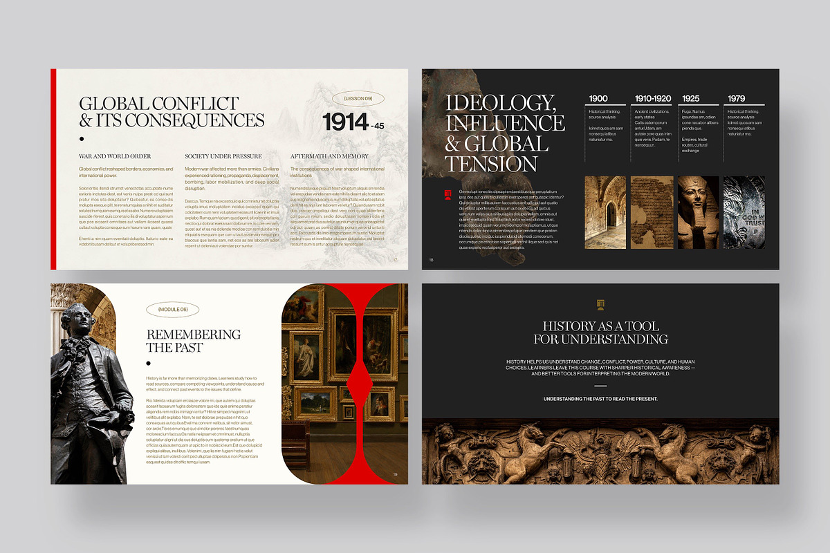 History Class Presentation Template, a Presentation Template by BrandPacks (Photo 6 of 7)