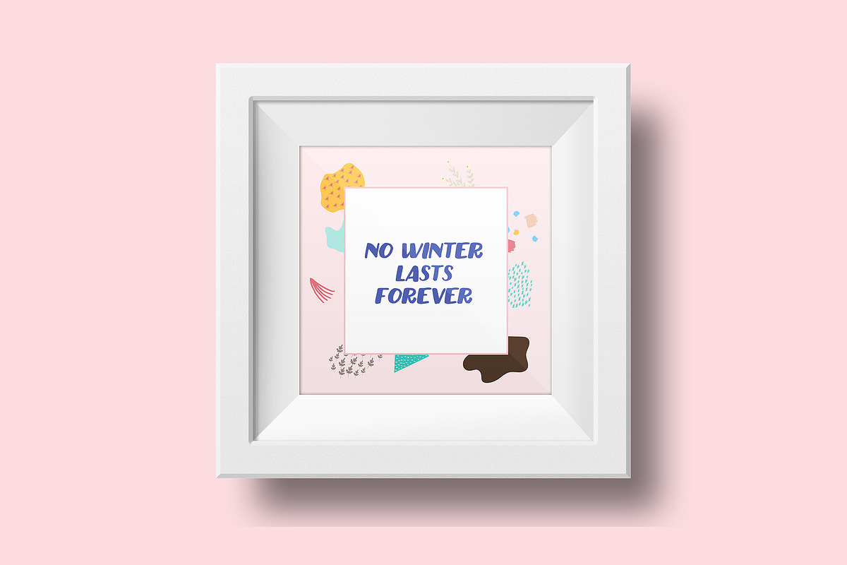 Spring Siesta - Romantic, Abstract, a Pattern Graphic by Paperly Studio (Photo 3 of 10)