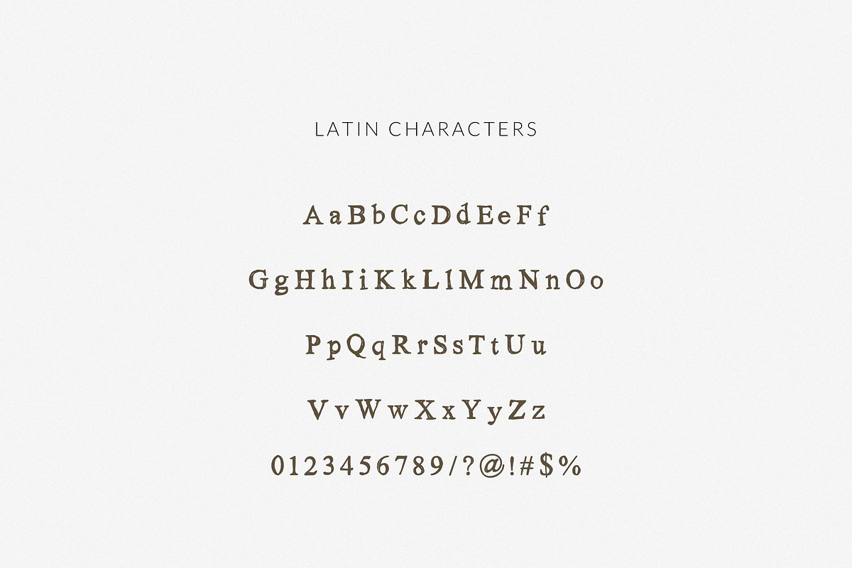 Nadirii Pro Greek, Cyrillic Font preview 5