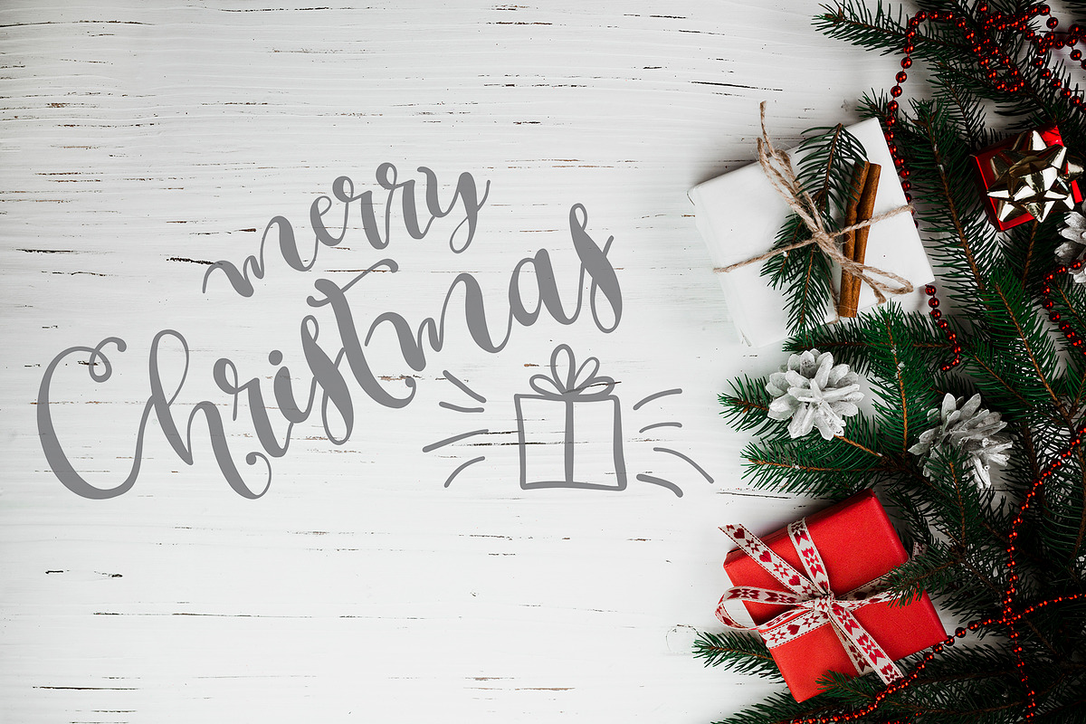 Candy - A Christmas Typeface preview 3
