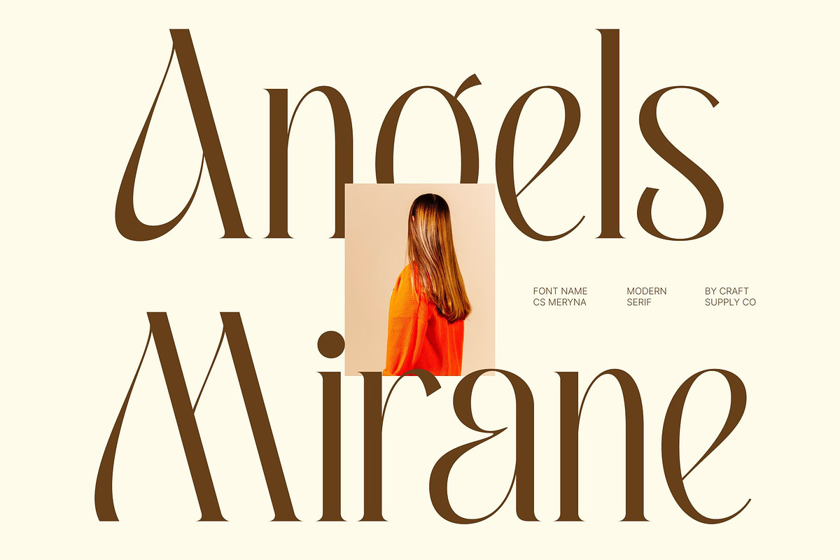 CS Meryna – Stylish Serif Font, a Serif Font by Craft Supply Co. (Photo 5 of 8)